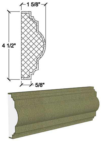Trim, 1-5/8